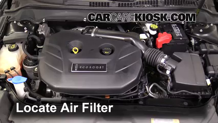 2013 Lincoln MKZ 2.0L 4 Cyl. Turbo Air Filter (Engine) Replace
